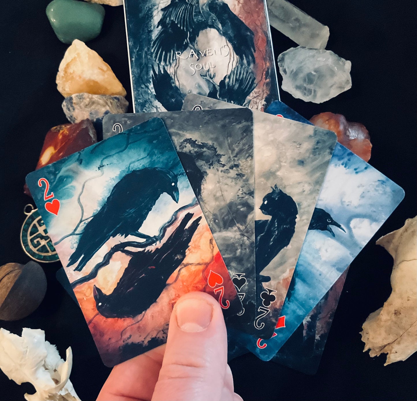 Raven's Soul Playing Card Deck
