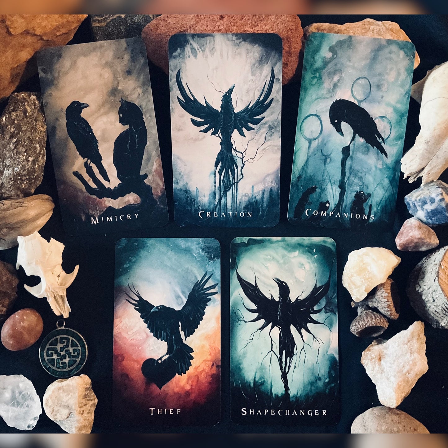 Wisdom of the Raven Oracle Deck