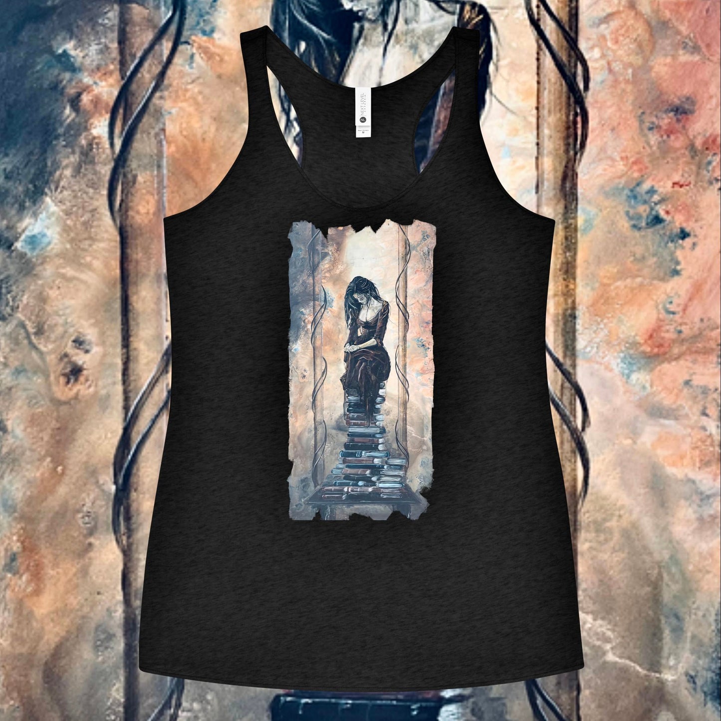 Read Between the Lines Racerback Tank Top