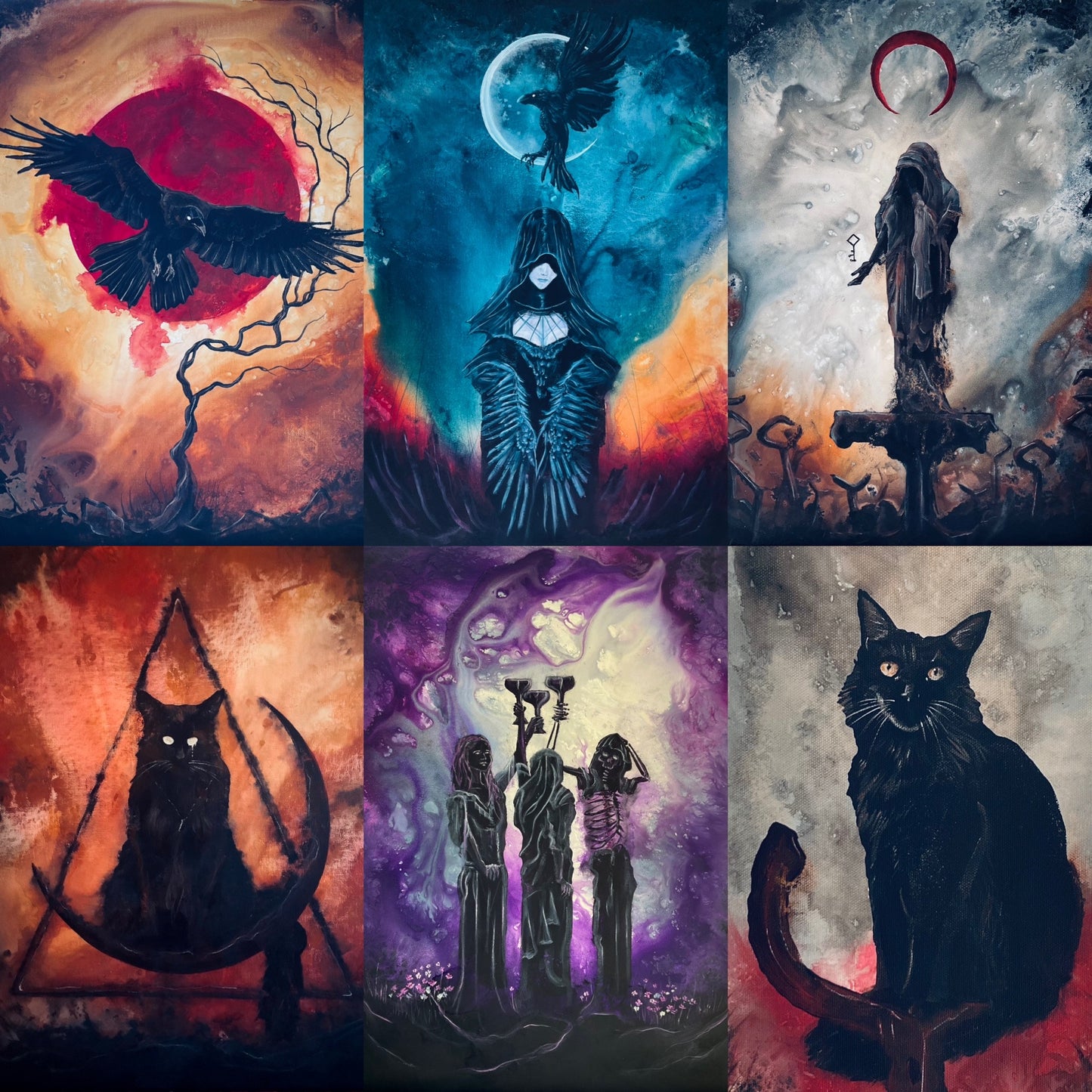 The Haunted Cat Tarot Deck