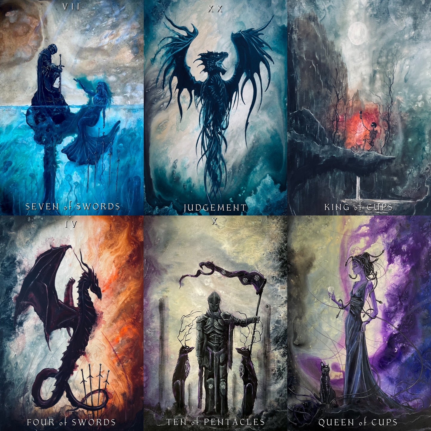 Dark Fantasy Tarot Deck