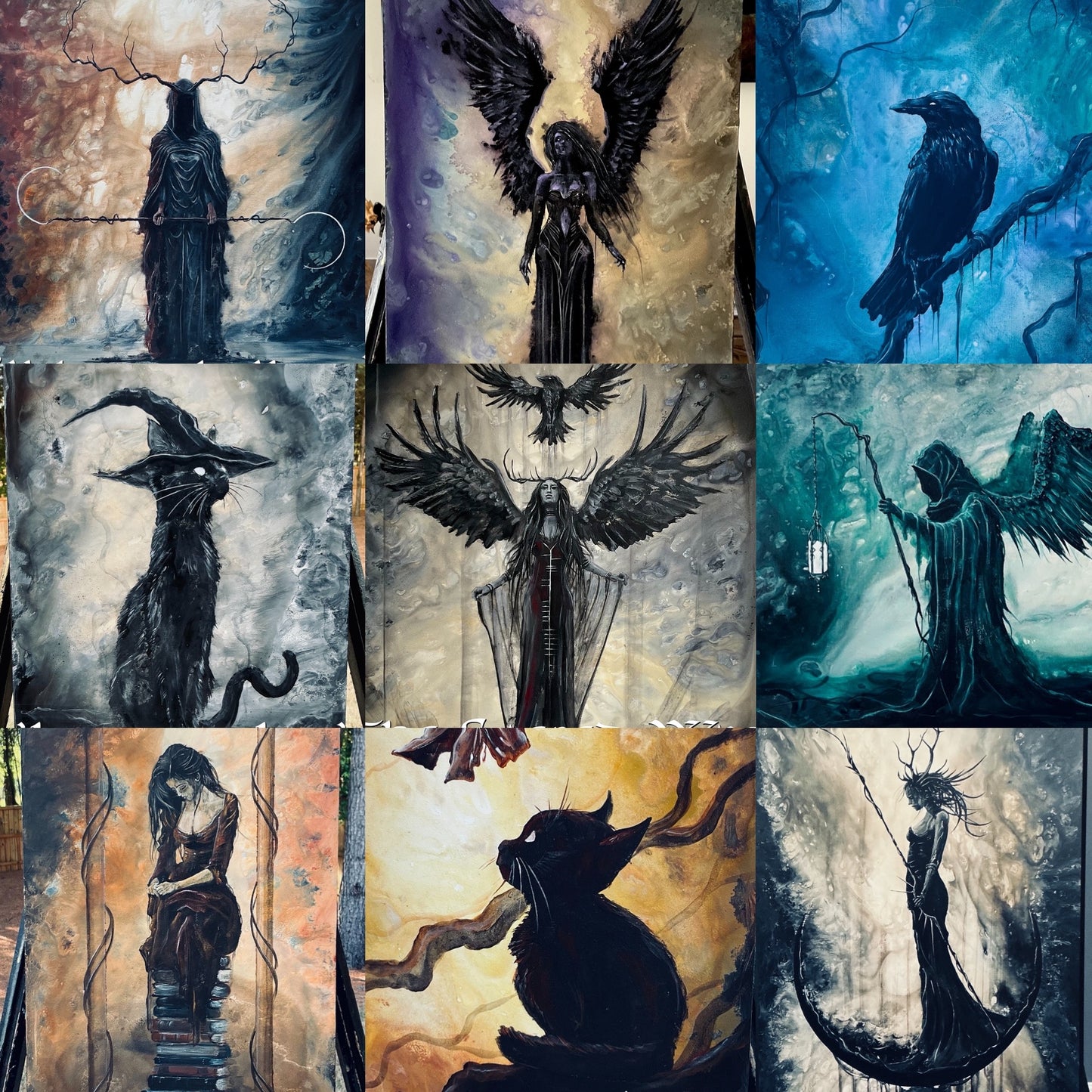 Choose Your Favorite Dark Artwork - Premium Framed Art by Shadow Art Finds