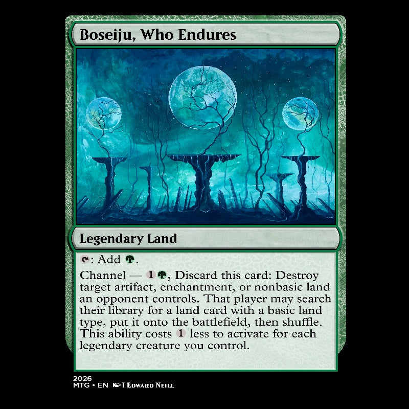 Boseiju, Who Endures - Custom Magic Proxy Card