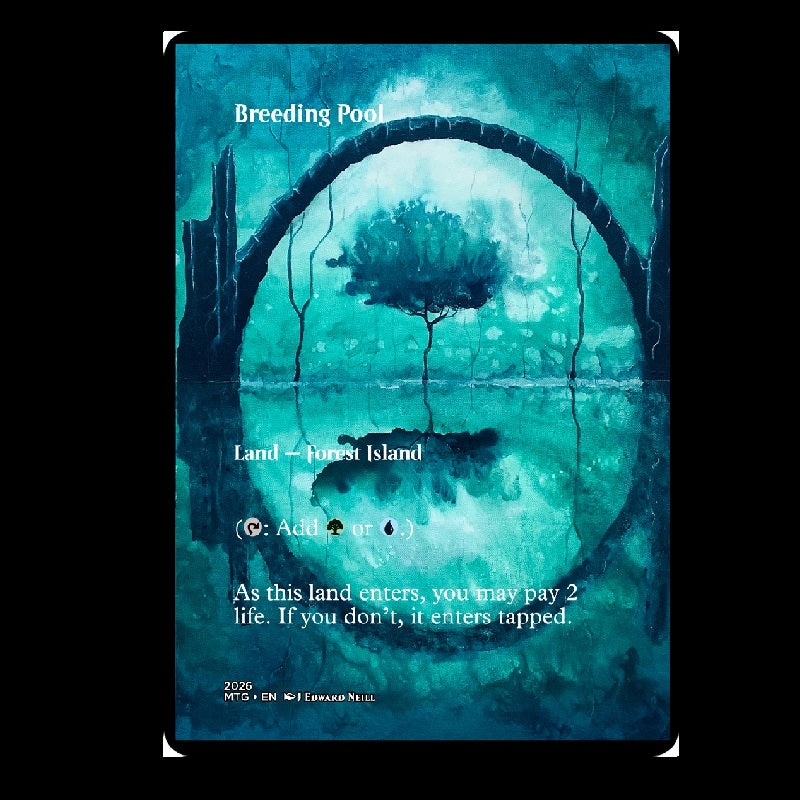 Breeding Pool - Custom Magic Proxy Land