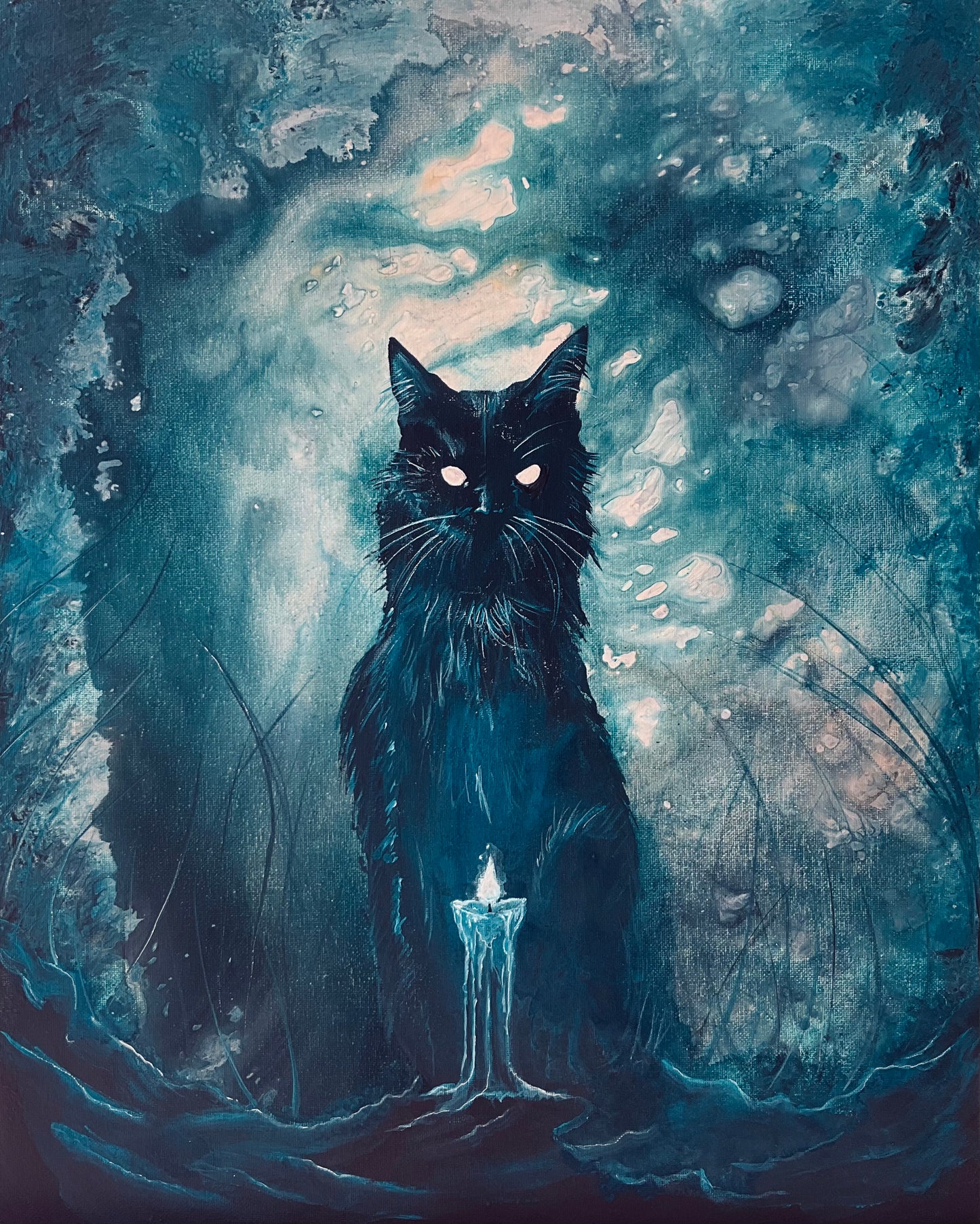 2026 Haunted Cat Wall Calendar