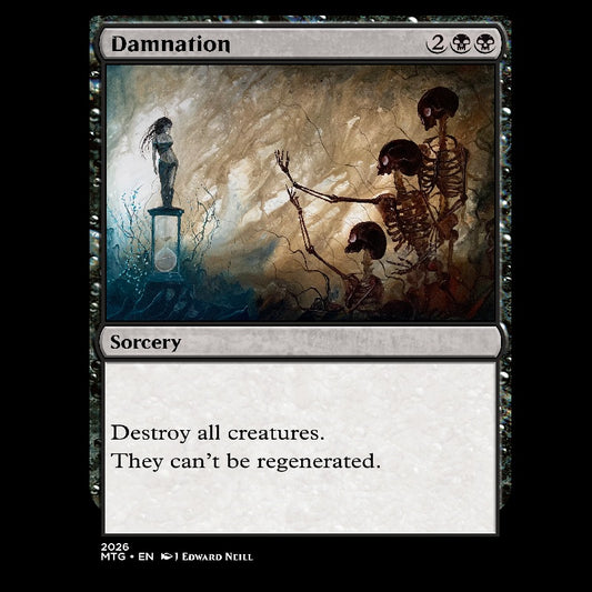 Damnation - Custom Magic Proxy Card