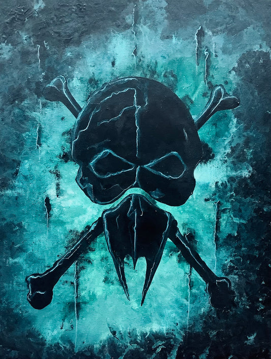 Disturbance - One of a Kind Original Canvas Painting