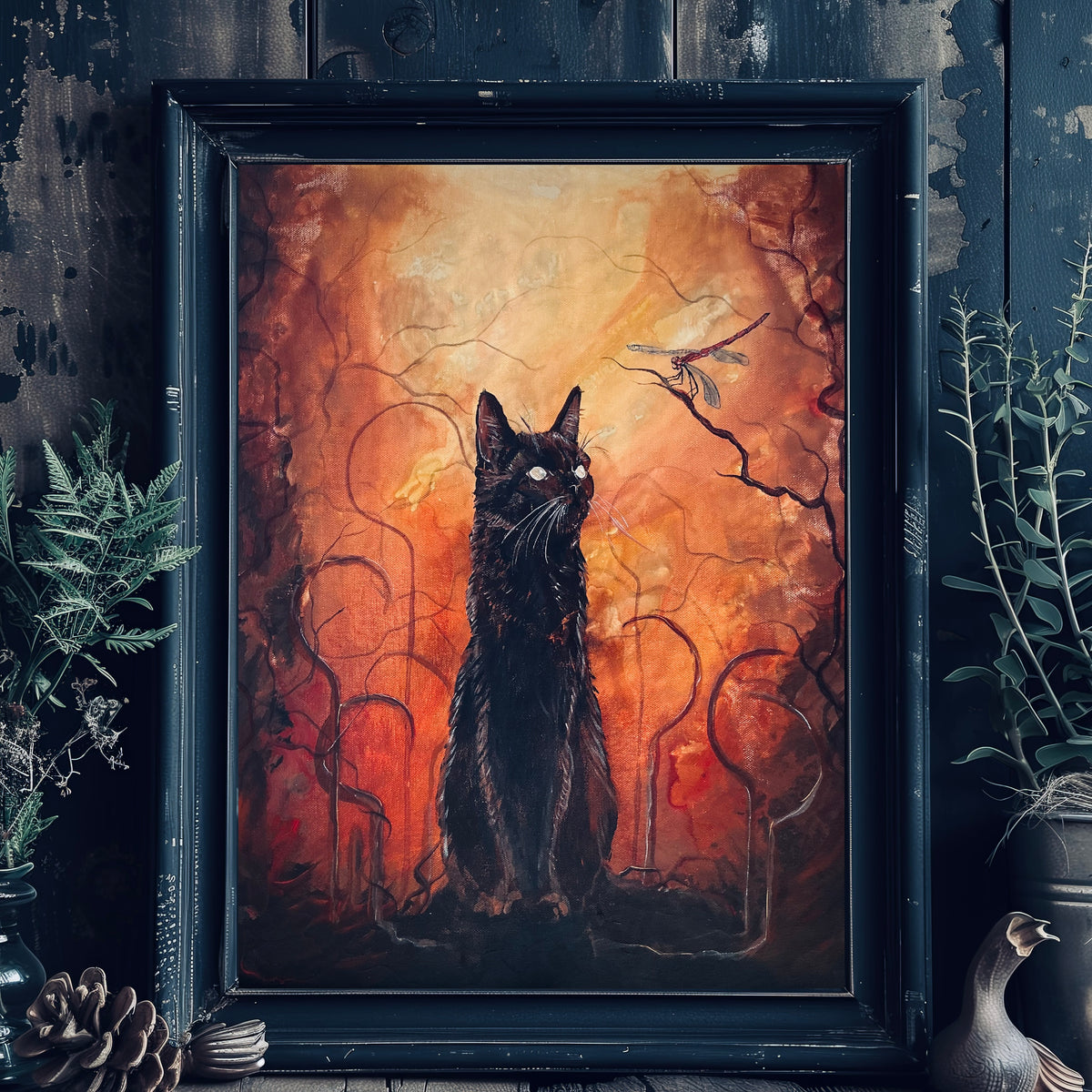 2027 Haunted Cat Wall Calendar