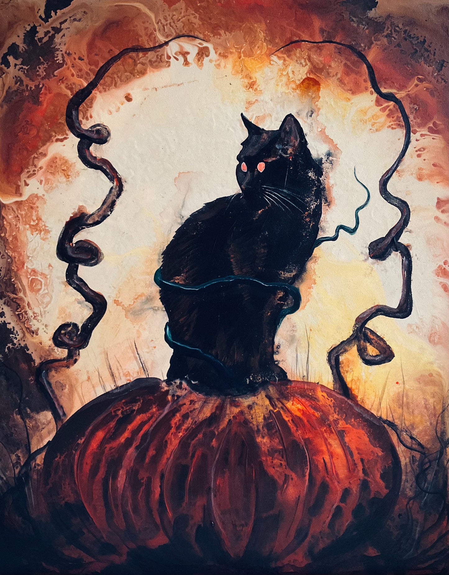 2026 Haunted Cat Wall Calendar