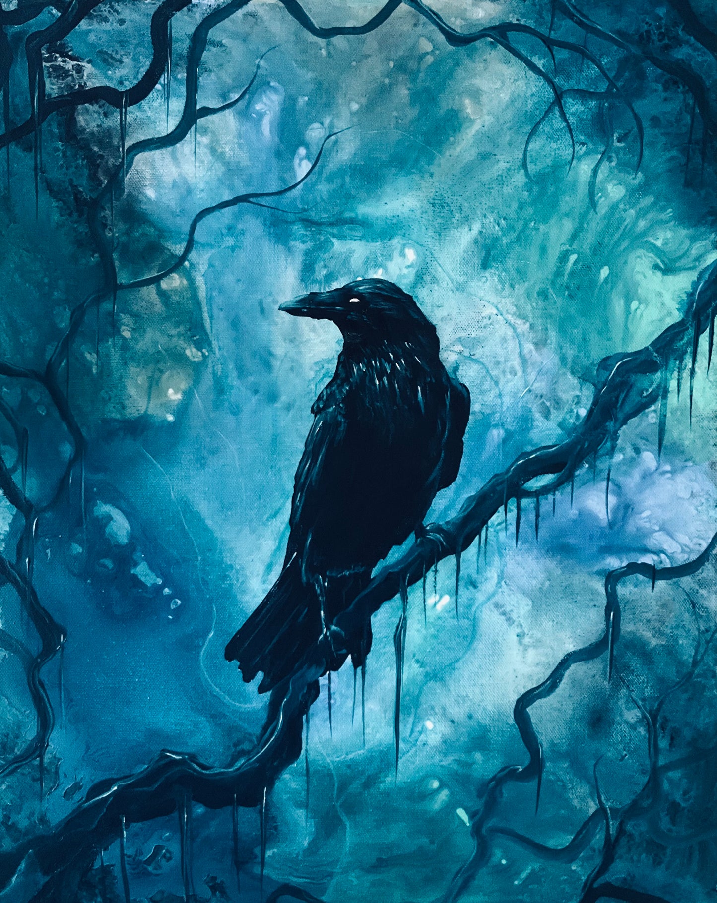 Feather of the Fates - Premium Plak Mounted Artwork