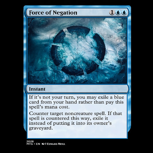 Force of Negation - Custom Magic Proxy Card