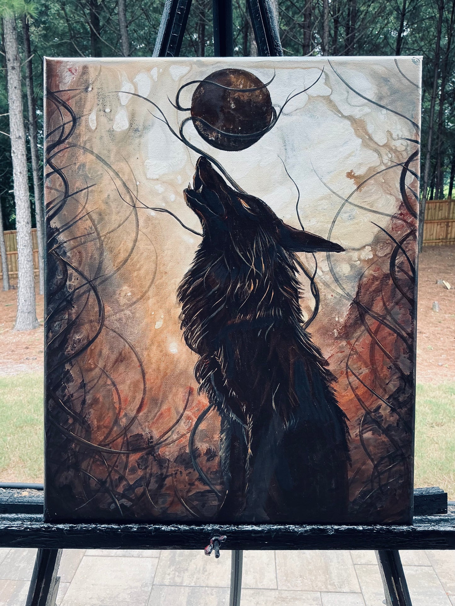 Custom 8x10 Mini Wood Panel Paintings