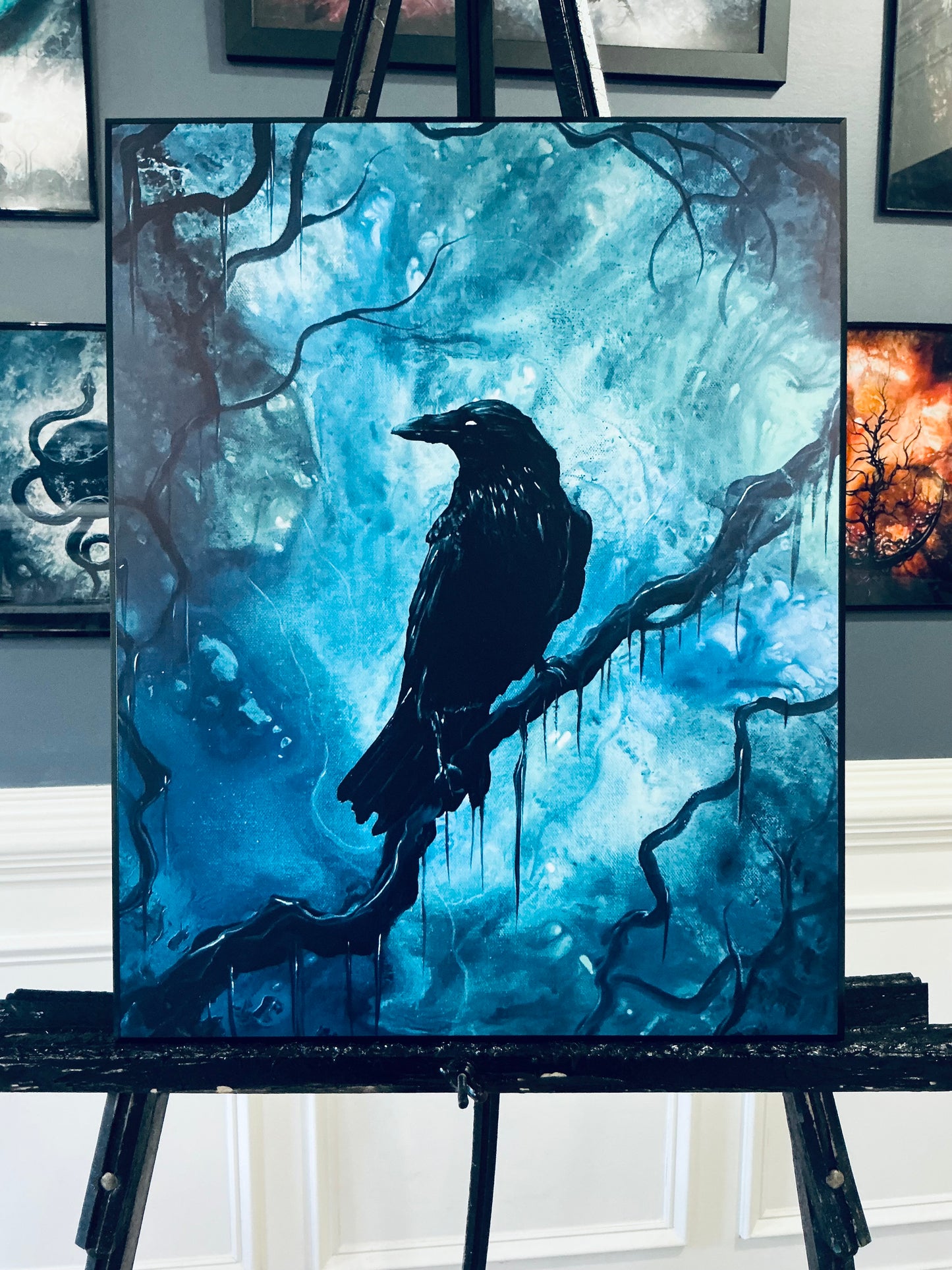 Feather of the Fates - Premium Plak Mounted Artwork