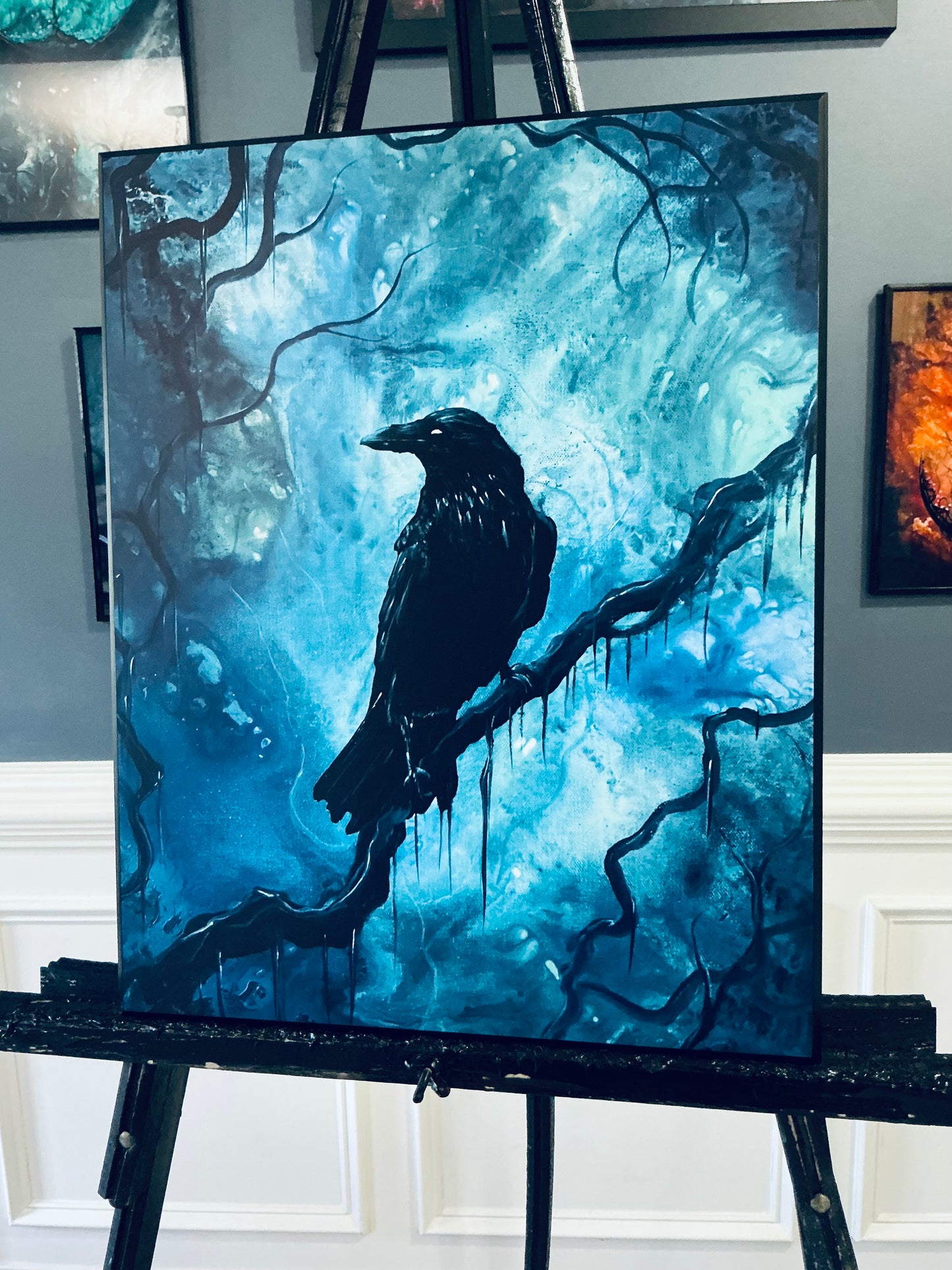 Feather of the Fates - Premium Plak Mounted Artwork