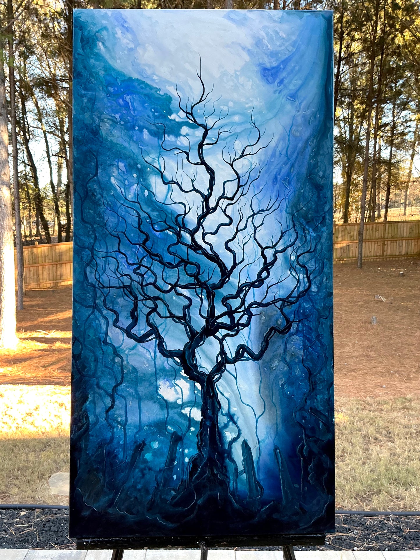Custom Original Landscape & Soul Moon Paintings