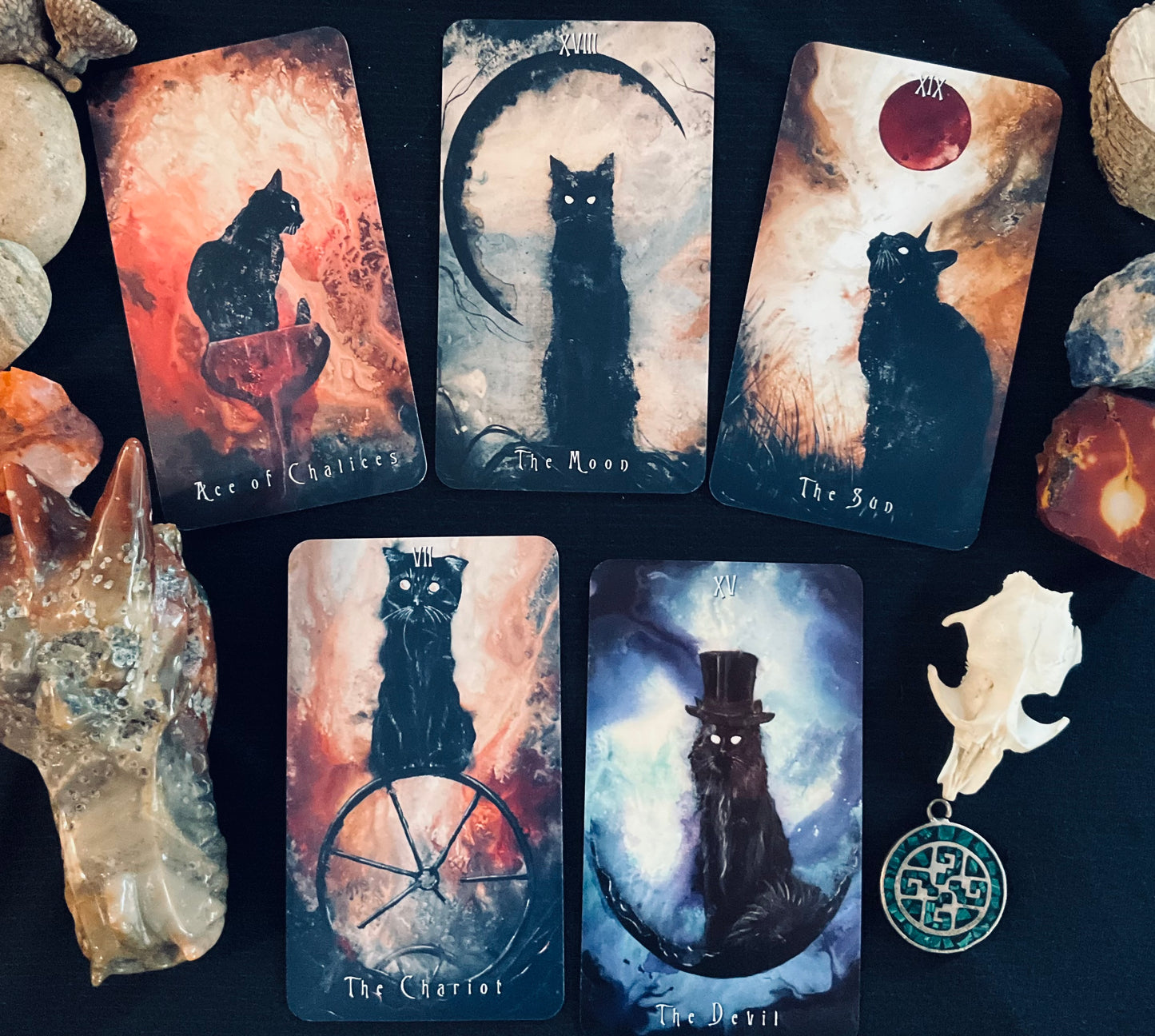 The Haunted Cat Tarot Deck