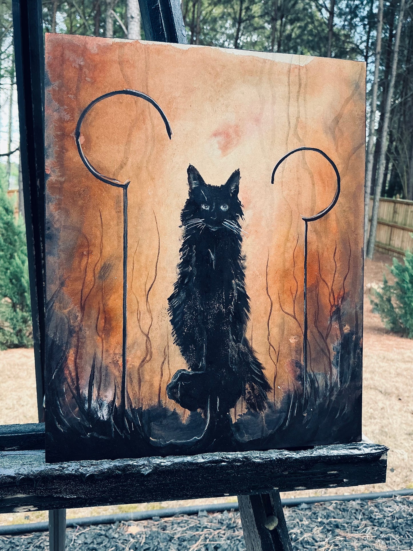 Custom 8x10 Mini Wood Panel Paintings