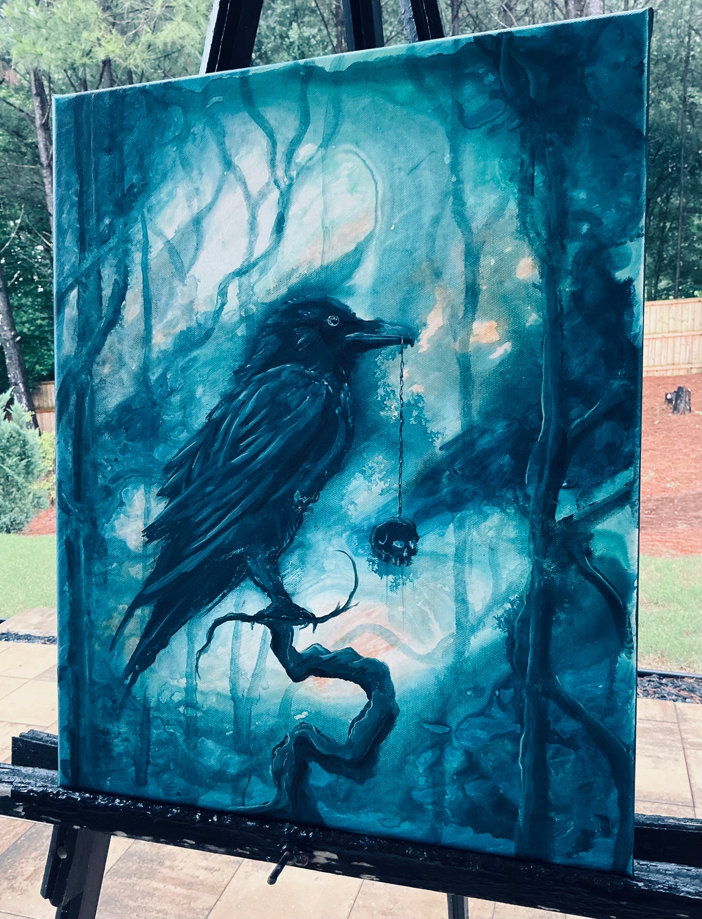 Custom 8x10 Mini Wood Panel Paintings