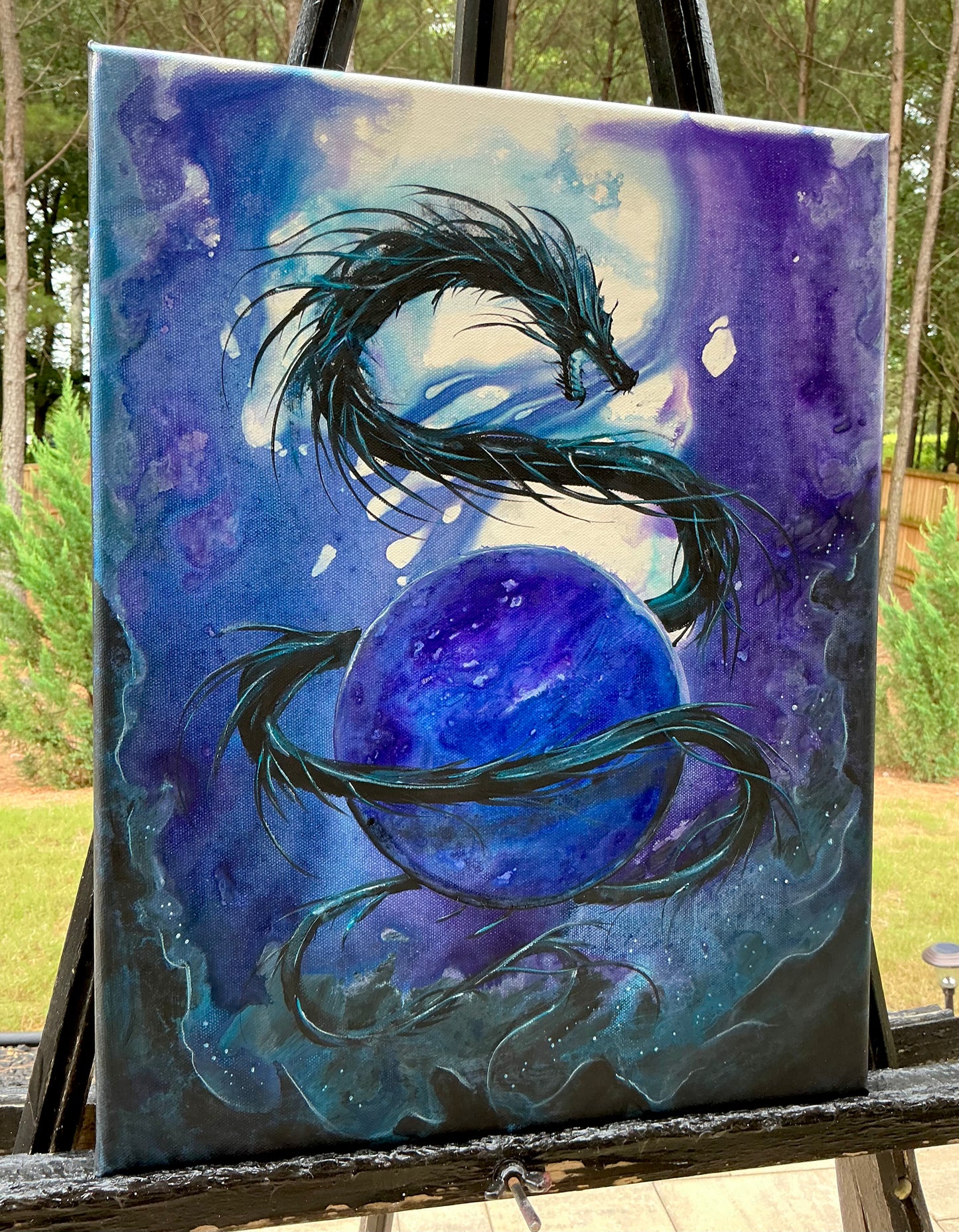 Custom 8x10 Mini Wood Panel Paintings