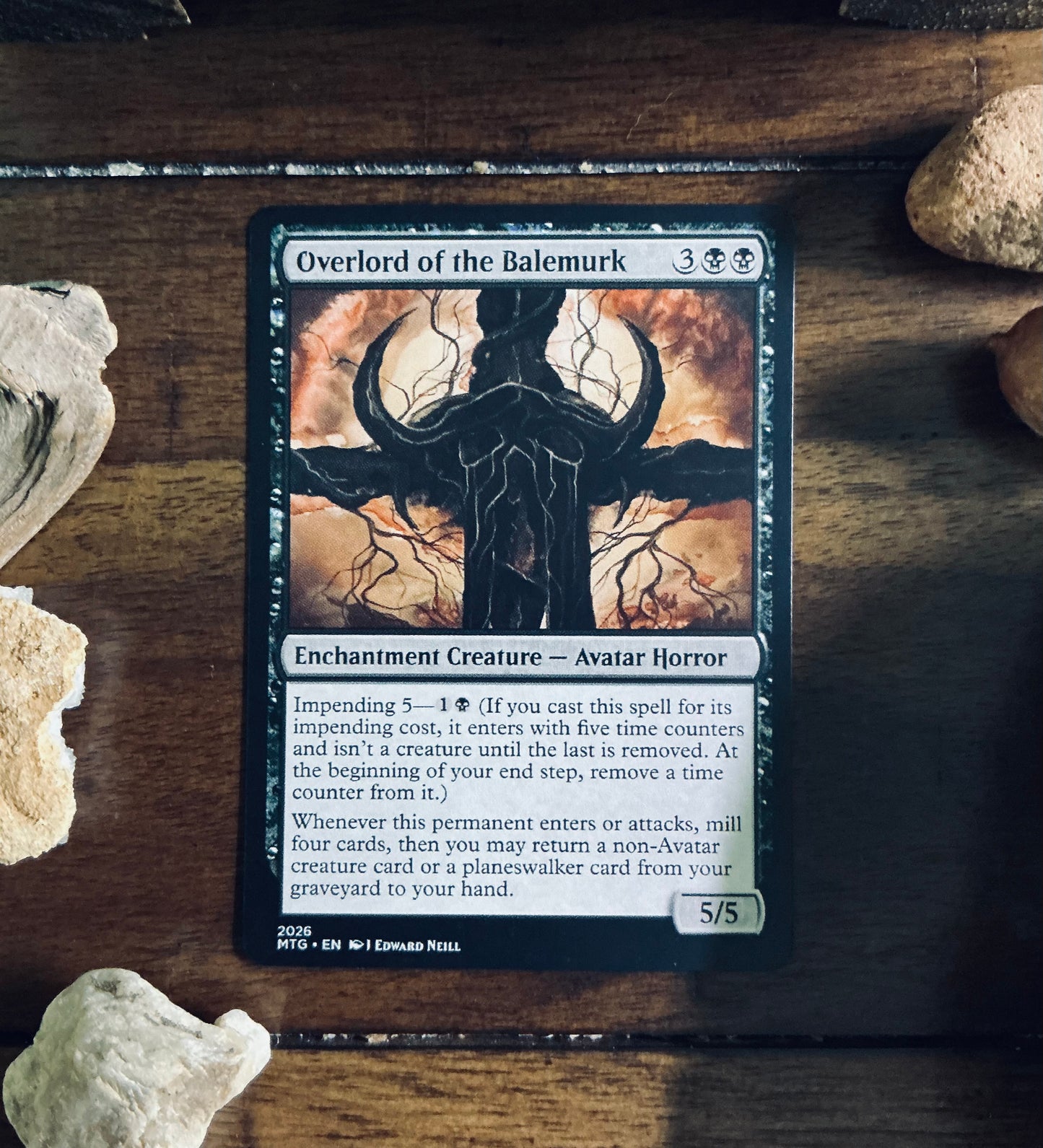 Overlord of the Balemurk - Custom Magic Proxy Card