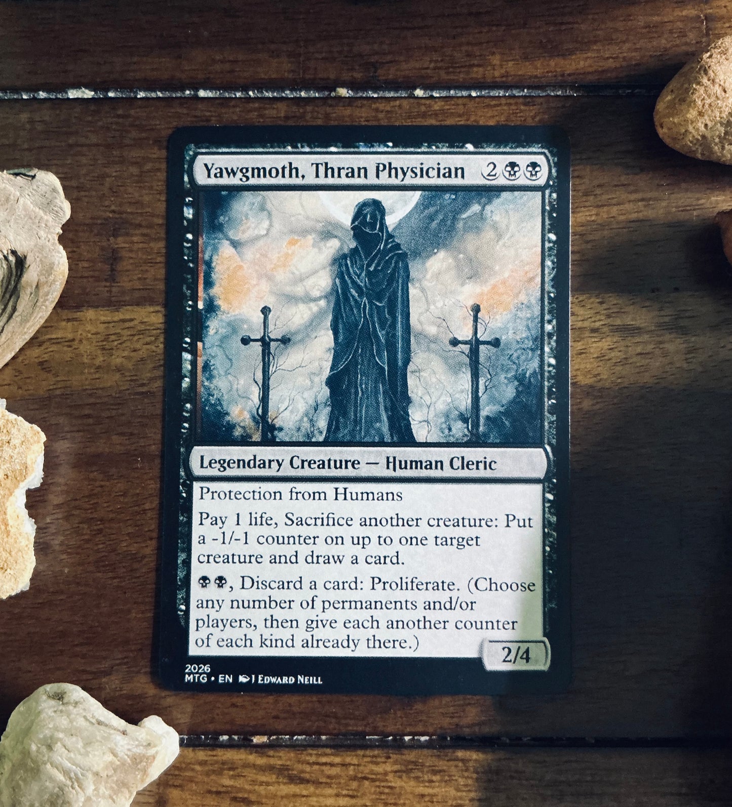 Yawgmoth, Thran Physician - Custom Magic Proxy Card