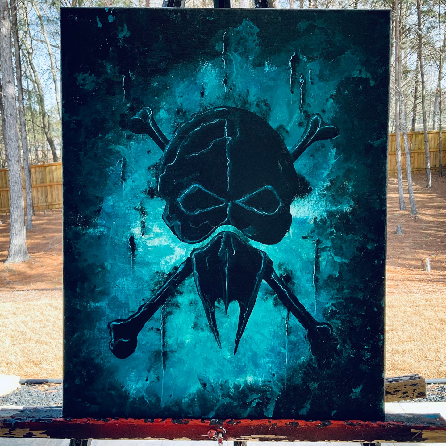Disturbance - One of a Kind Original Painting