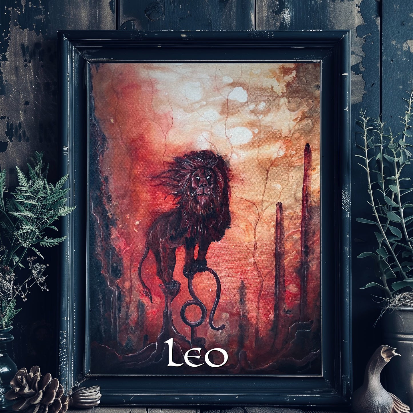 Choose Your Own 8x10 Premium Mounted Zodiac Artwork