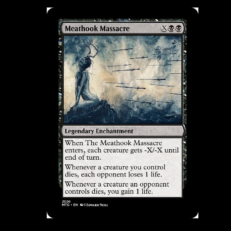 Meathook Massacre - Custom Magic Proxy Card