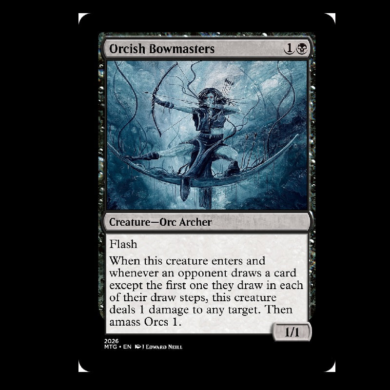 Orcish Bowmasters - Custom Magic Proxy Card