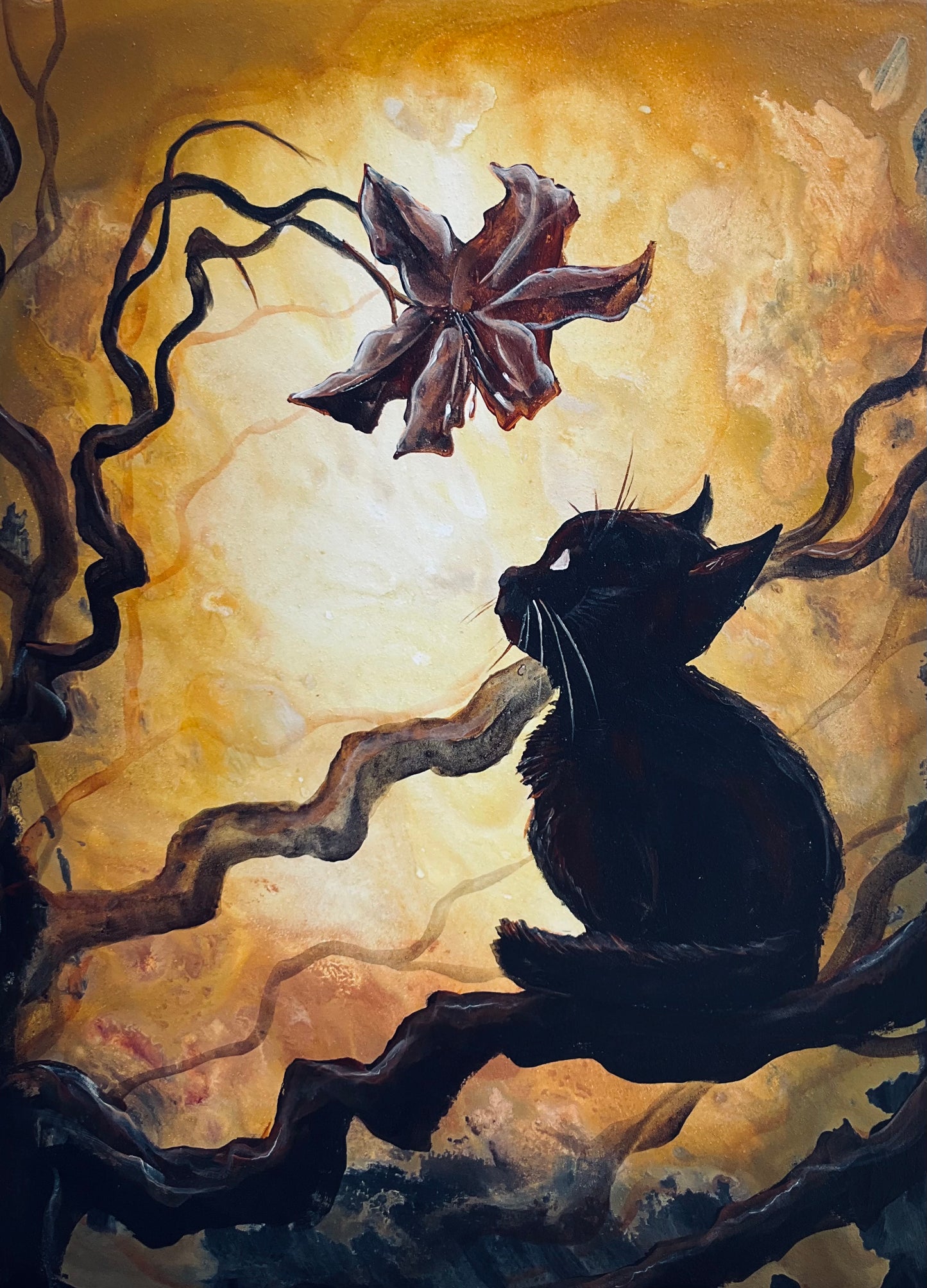 2026 Haunted Cat Wall Calendar
