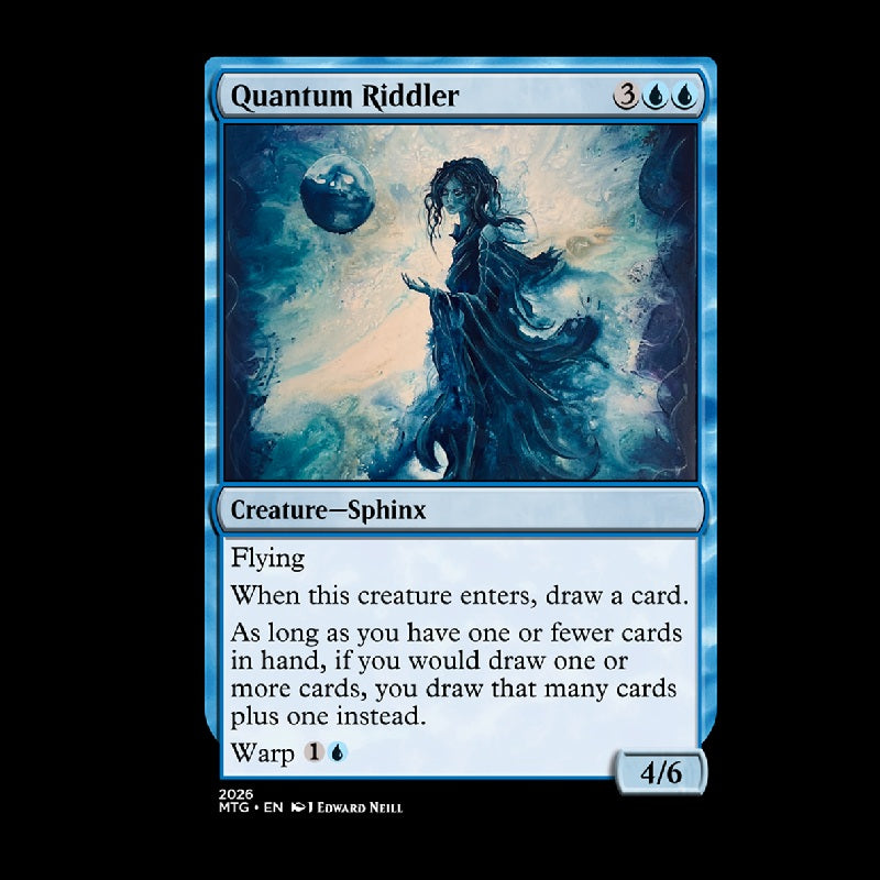 Quantum Riddler - Custom Magic Proxy Card