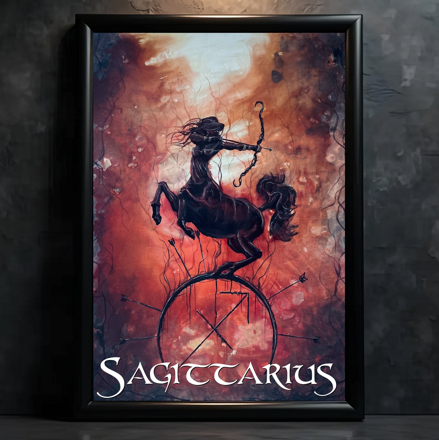 Choose Your Own 8x10 Premium Mounted Zodiac Artwork