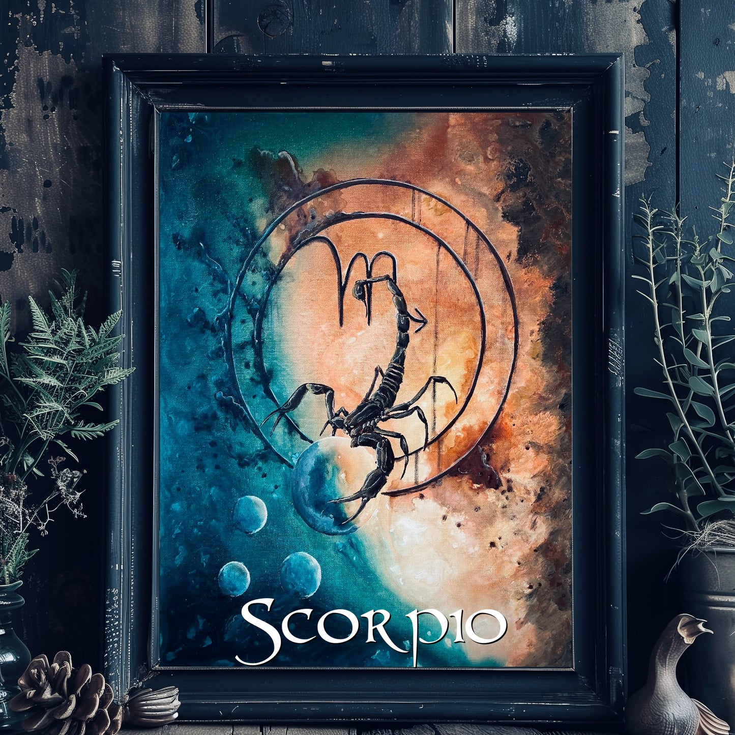 Choose Your Own 8x10 Premium Mounted Zodiac Artwork