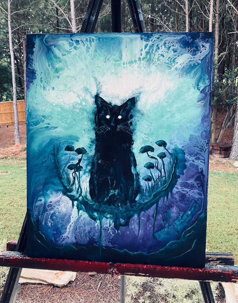 Custom 8x10 Mini Wood Panel Paintings