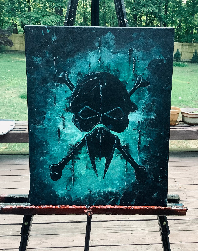 Disturbance - One of a Kind Original Painting