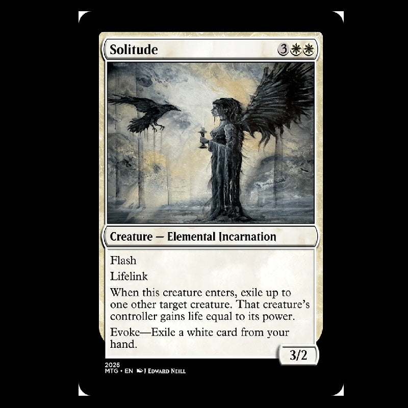 Solitude - Custom Magic Proxy Card