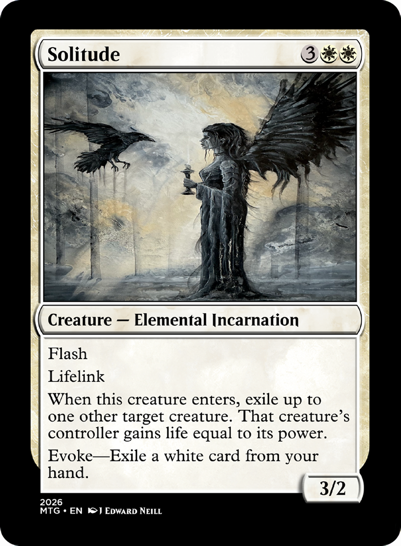 Solitude - Custom Magic Proxy Card