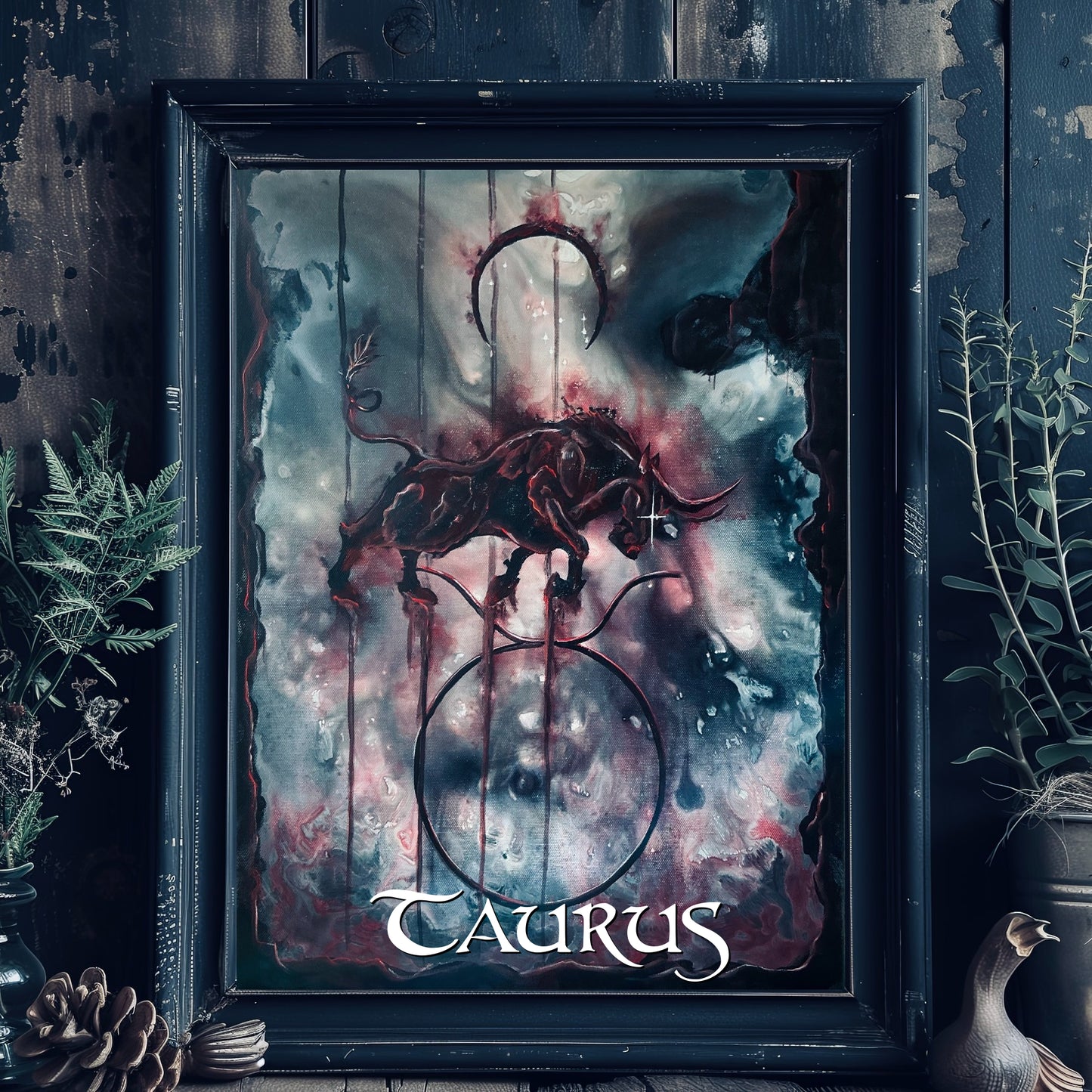 Choose Your Own 8x10 Premium Mounted Zodiac Artwork