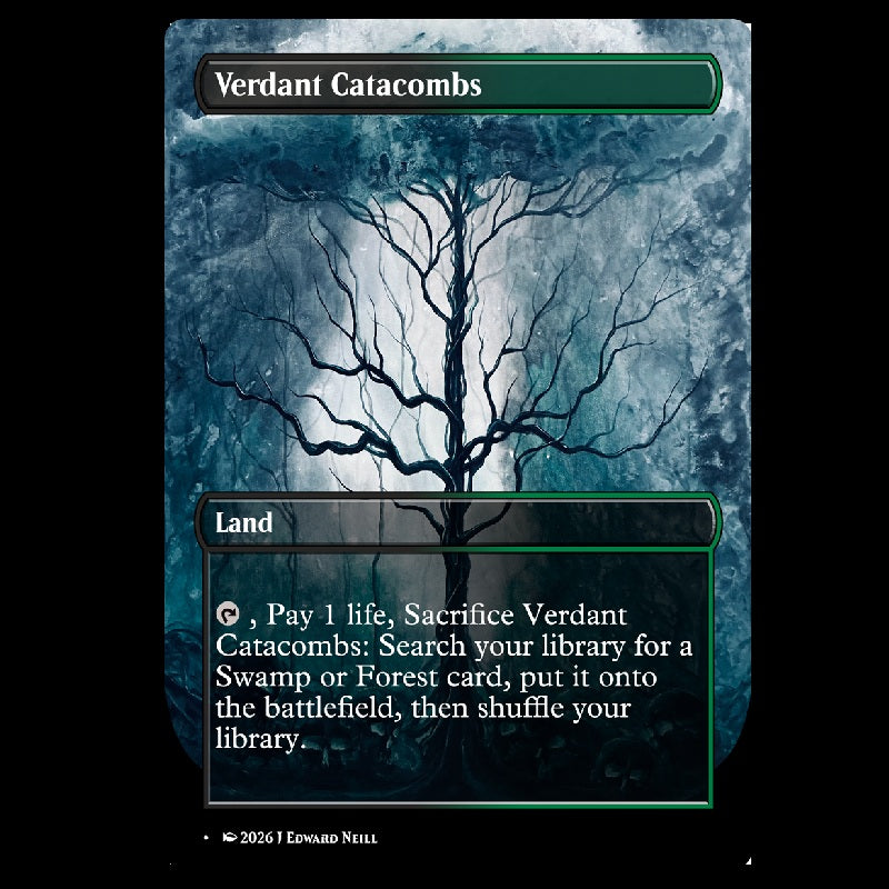 Verdant Catacombs - Custom Magic Proxy Land