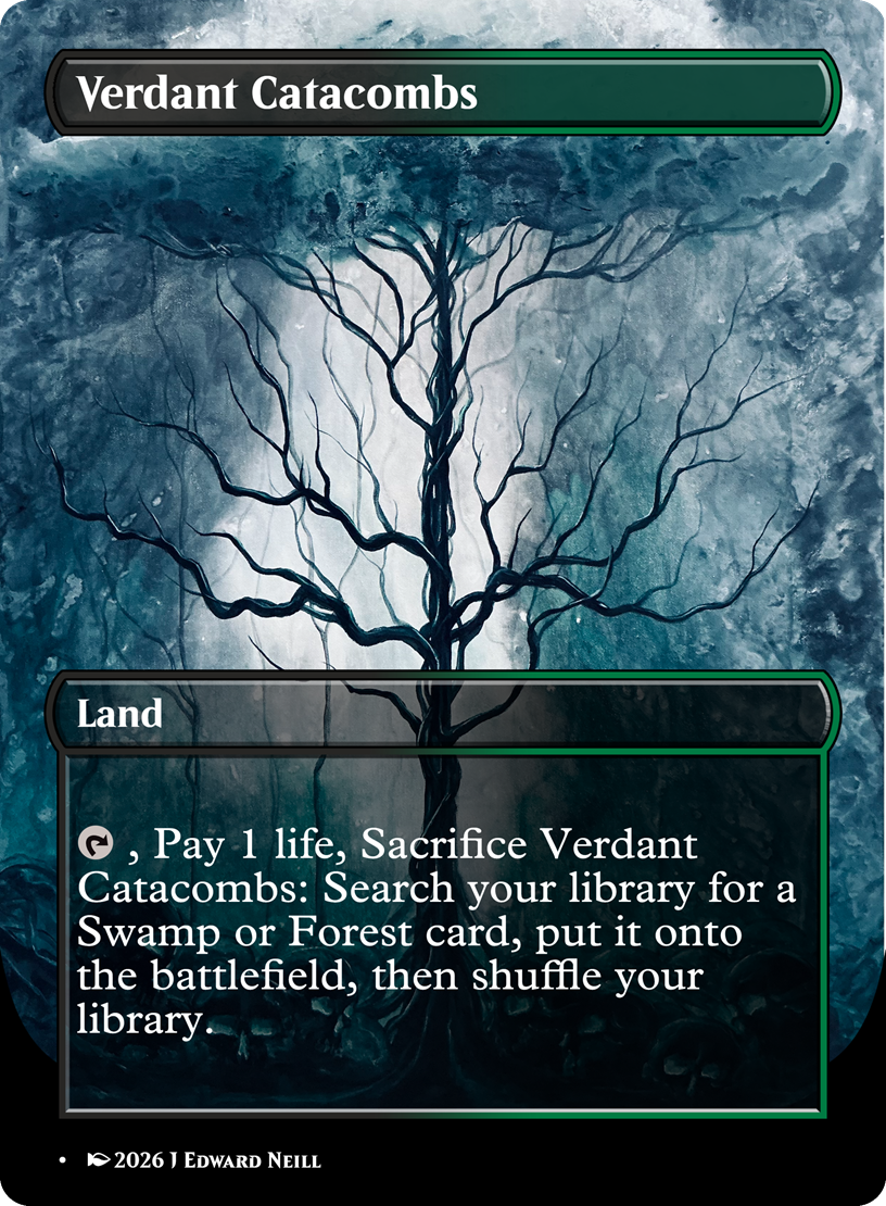 Verdant Catacombs - Custom Magic Proxy Land