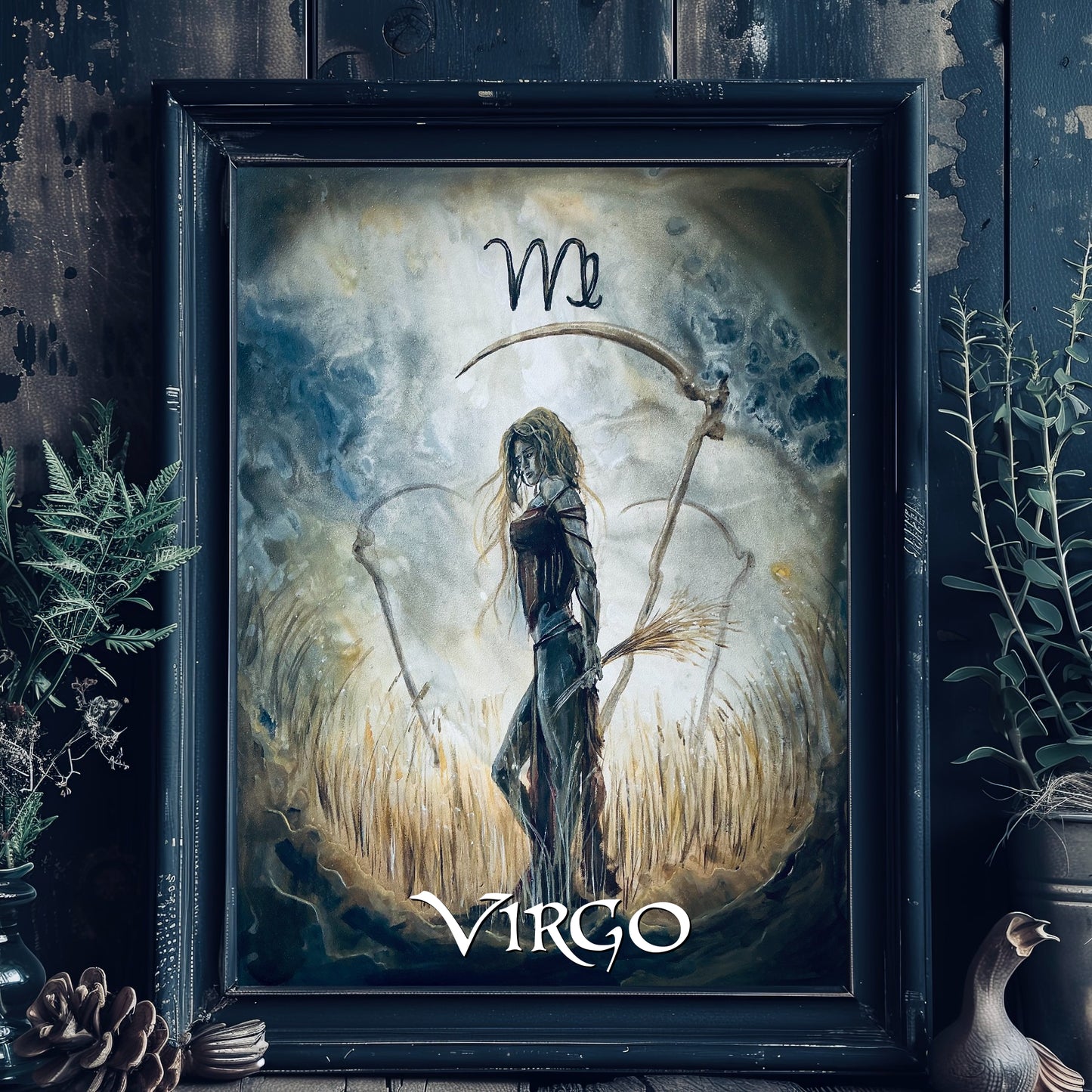 Choose Your Own 8x10 Premium Mounted Zodiac Artwork