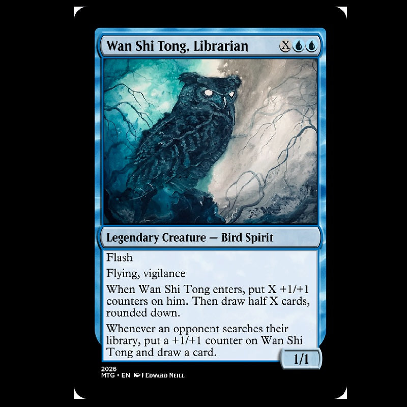 Wan Shi Tong, Librarian - Custom Magic Proxy Card