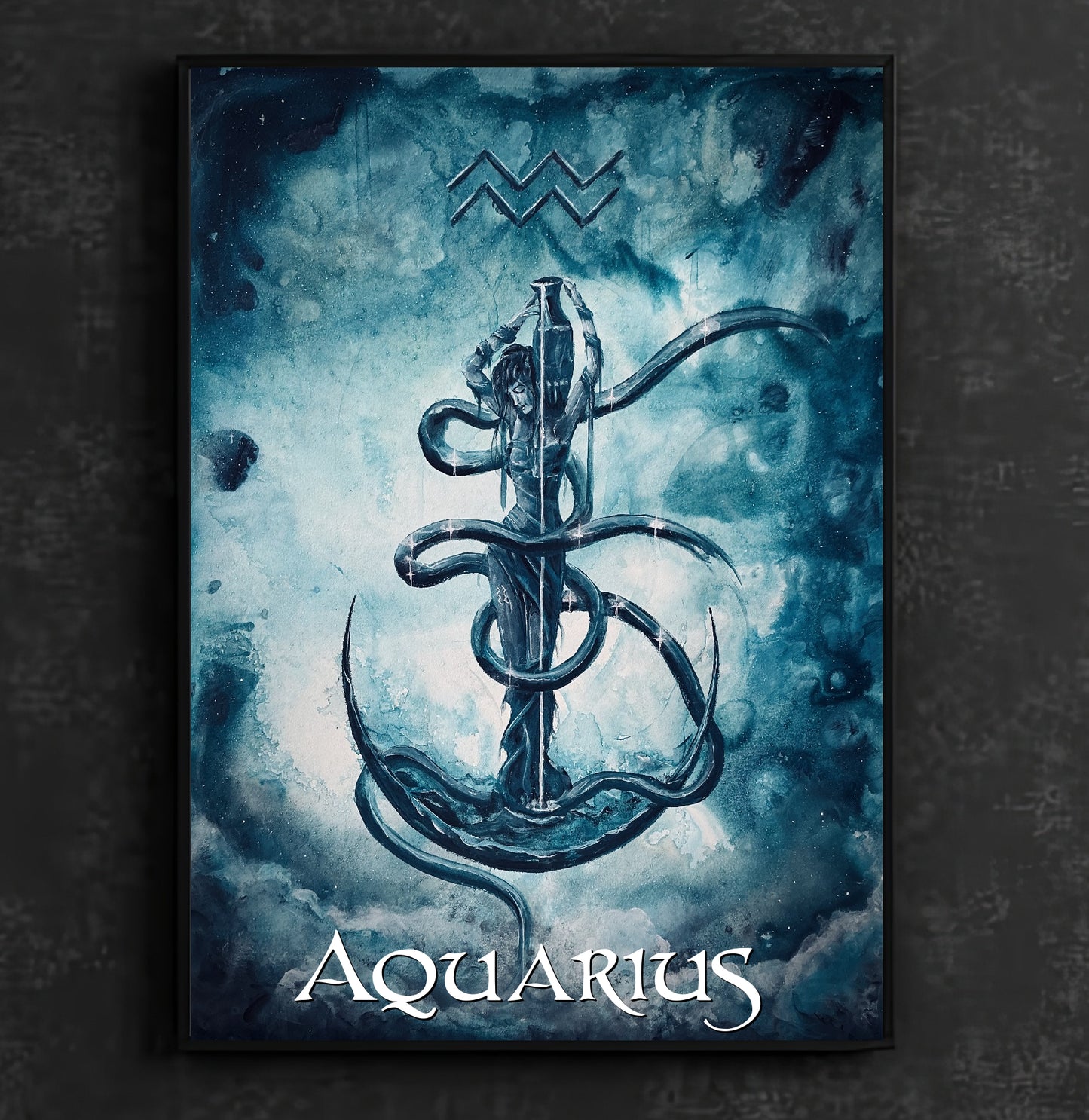 Choose Your Own 8x10 Premium Mounted Zodiac Artwork