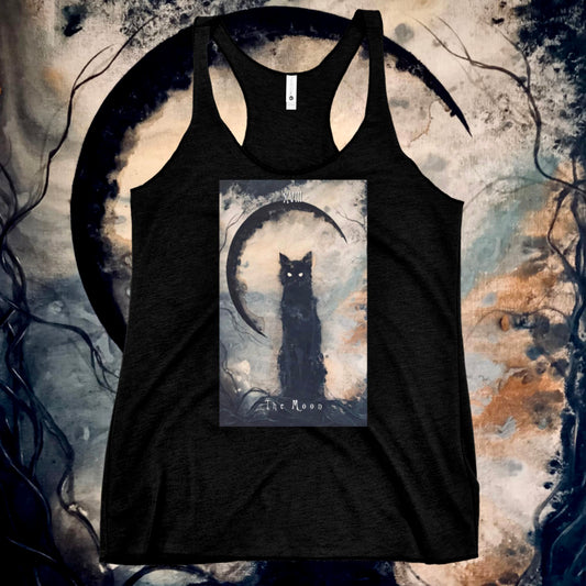 The Moon Women's Racerback Tank Top