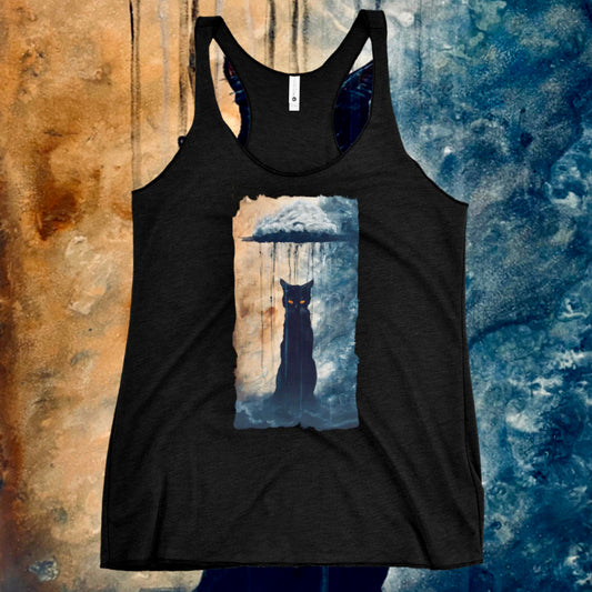 Tempestuous Tomcat Women's Racerback Tank Top