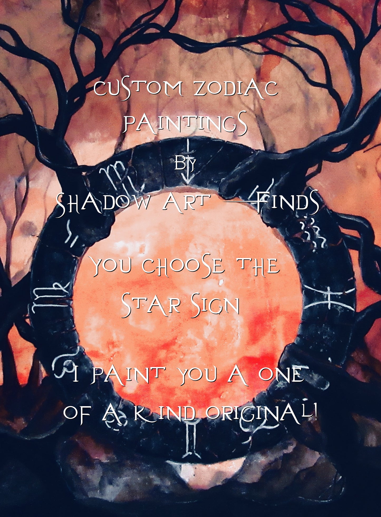 Custom Zodiac Paintings